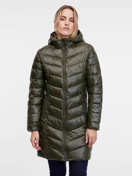 Orsay ORSAY khaki színű női steppelt kabát