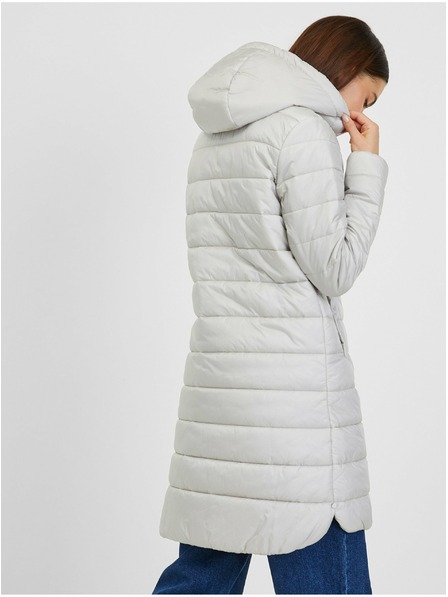 Orsay ORSAY világoskék steppelt női télikabát