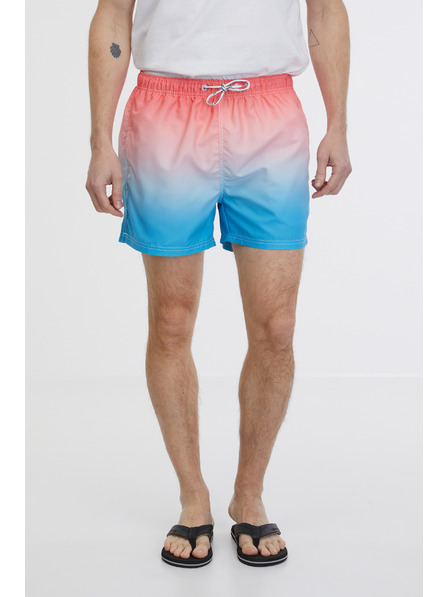 Sam 73 Rózsaszín és kék férfi fürdőruha SAM 73 Dino