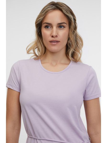 Sam 73 Világos lila női midi ruha SAM 73 Estela