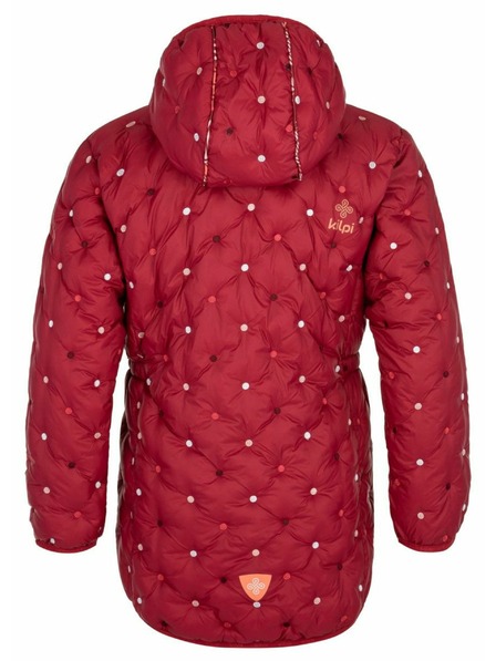 Kilpi Lány téli steppelt kabát Kilpi DAMIA-JG Sötétpiros