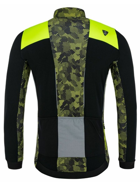 Kilpi Férfi bélelt kerékpáros mez Kilpi MOVETO-M Sárga