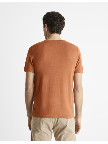Celio Barna férfi alap póló Celio Be1stee