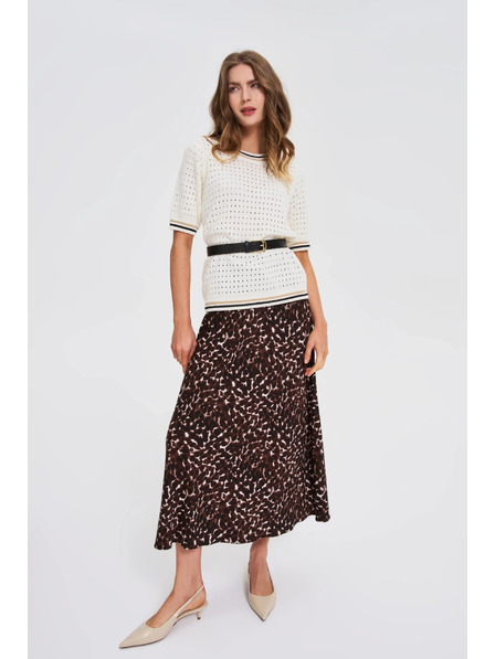 Moodo Fekete állatmintás öv Moodo