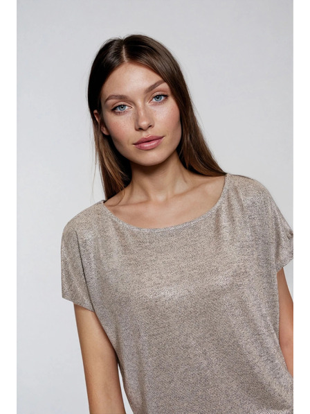 Moodo Fényes ezüst felső Moodo