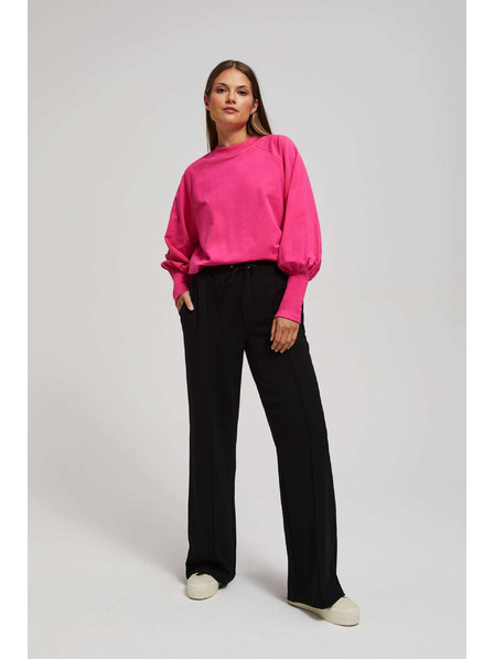 Moodo Fuchsia puffos ujjú blúz Moodo