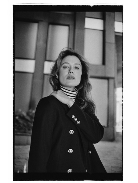 Moodo Fekete díszes gombos zakó Moodo