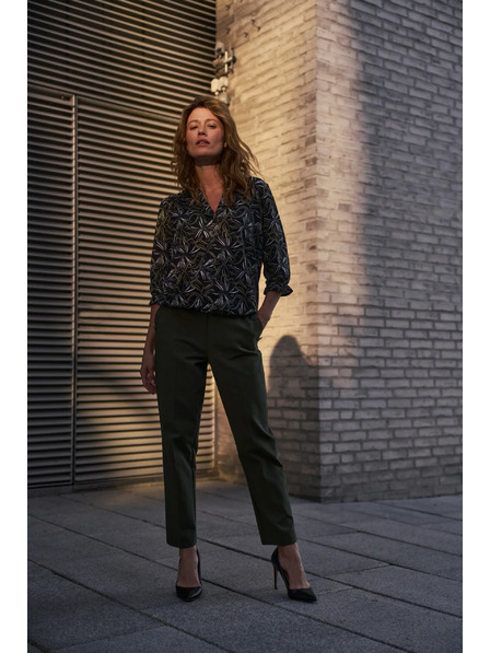 Moodo Mintás pulóver fekete Moodo