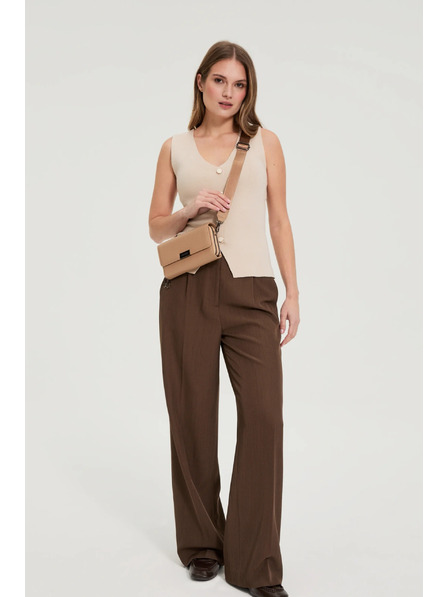 Moodo Kis bézs táska Moodo