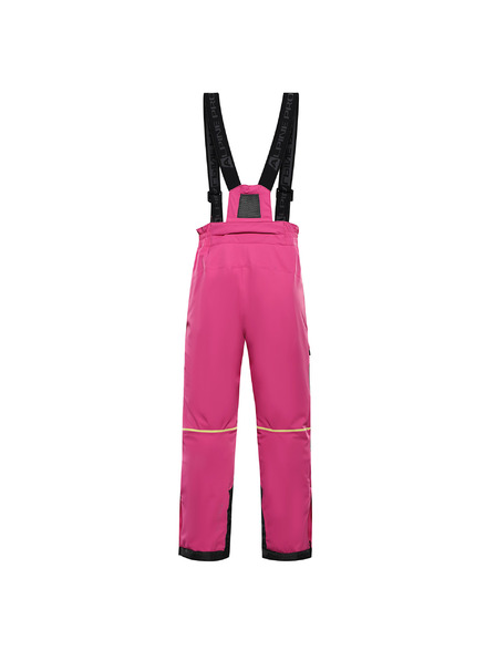 ALPINE PRO Gyerek sínadrág ptx snow membránnal ALPINE PRO WERADO 2 fuchsia fedora