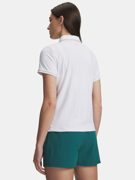 Under Armour Női póló Under Armour UA Drive Chill SS Polo-WHT