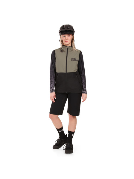 Horsefeathers Kerékpáros mellény Hill - taupe/fekete