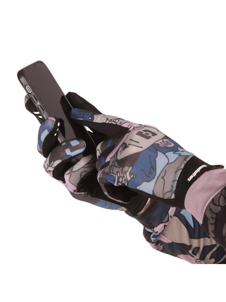 Horsefeathers Digger kerékpáros kesztyű - doodle