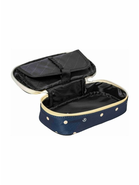 Meatfly Meatfly tolltartó XL Pencil Case Yellow Dots