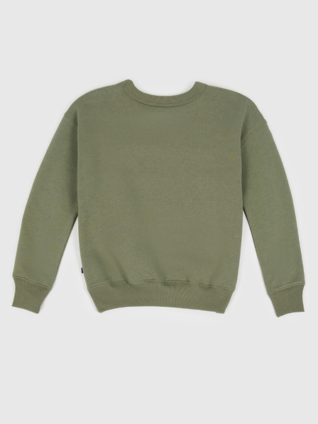 GAP Gyerek pulóver logóval és fleece béléssel GAP