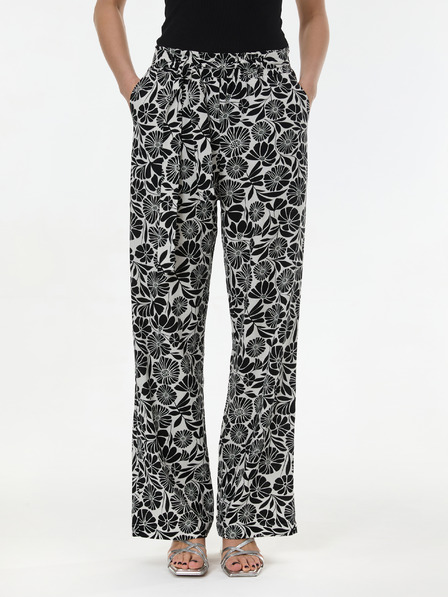 Orsay ORSAY Fekete mintás női nadrág