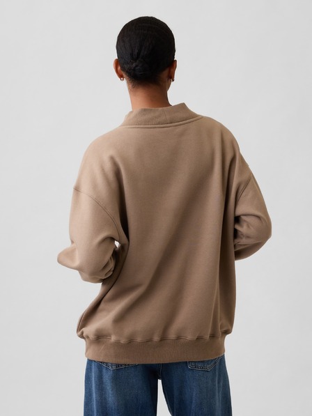 GAP Oversize polár pulóver GAP