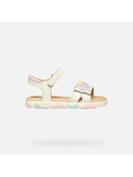 Geox Fehér lányka szandál Geox Sandal Haiti