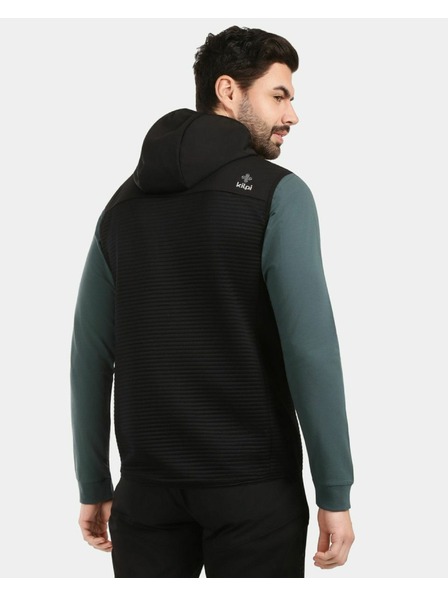 Kilpi Férfi hibrid outdoor mellény Kilpi ENIA-M Fekete