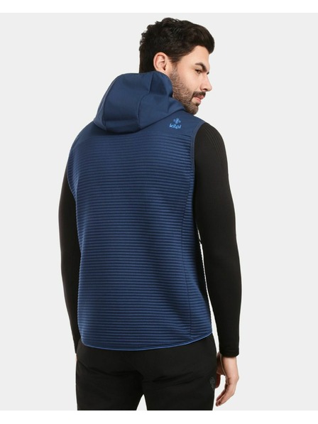 Kilpi Férfi hibrid outdoor mellény Kilpi ENIA-M Sötétkék