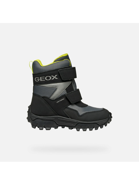 Geox Szürke fiú magasszárú cipő Geox Himalaya B ABX
