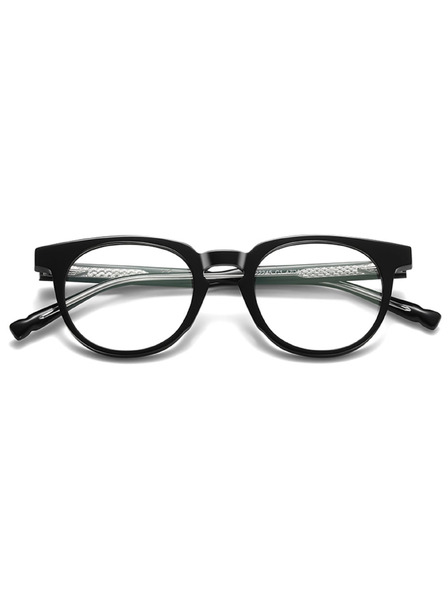 VEYREY VeyRey nerds acetát napszemüveg Phuffy fekete keret tiszta lencsék
