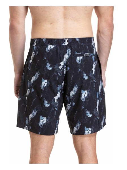 Meatfly Meatfly férfi fürdőnadrág Ernie Boardshorts 19" Deep Lake