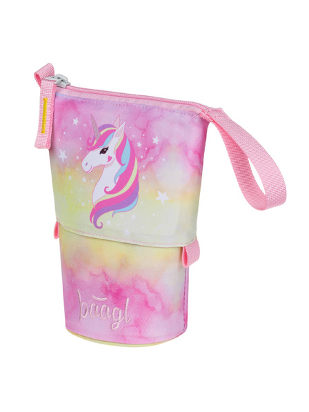 BAAGL BAAGL Iskolai tolltartó Színes ceruza Rainbow Unicorn GRS
