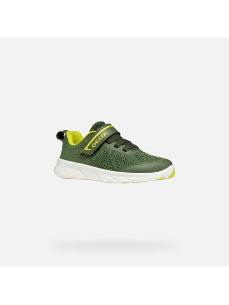 Geox Zöld fiúcipő Geox Foot-Run