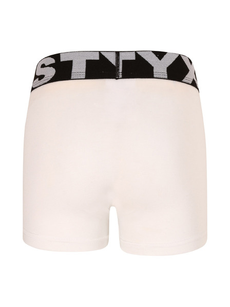 Styx Gyerek boxeralsó Styx sport gumi fehér