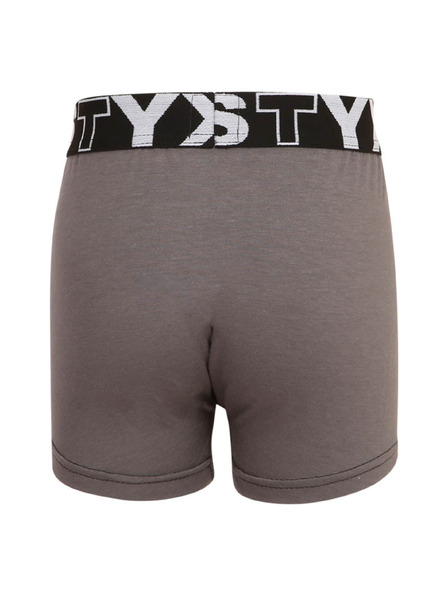 Styx Gyerek boxeralsó Styx sport gumi sötét szürke