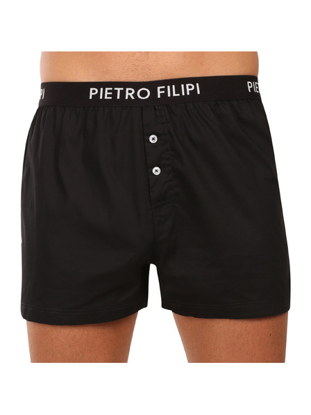 Pietro Filipi Kétdarabos szett - Pietro Filipi férfi rövidnadrág fekete