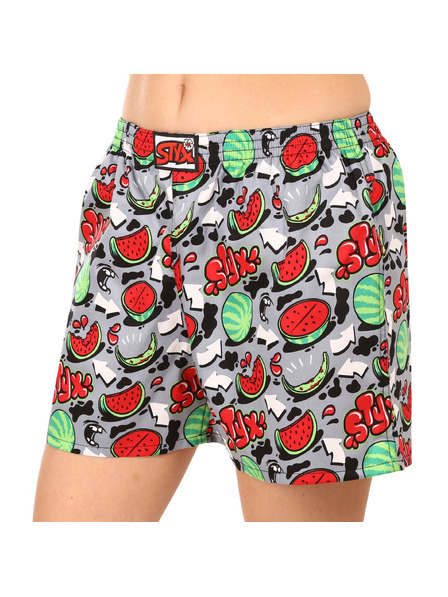 Styx Styx női pizsama boxer sárgadinnye