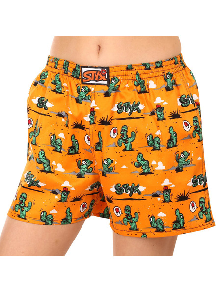 Styx Styx női pizsama boxer kaktusz