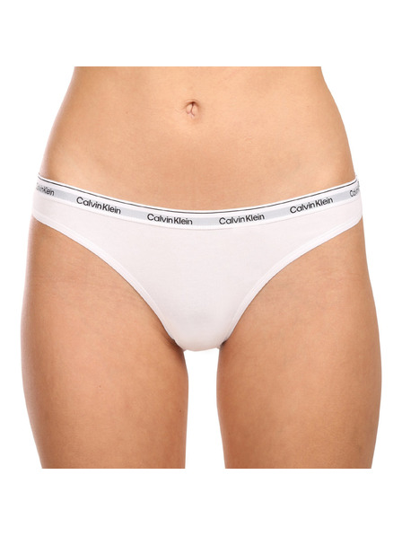 Calvin Klein Három darabos készlet - női tanga Calvin Klein fehér