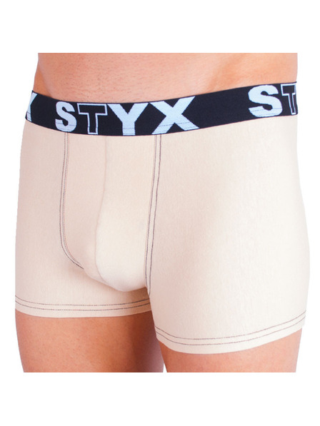Styx Férfi boxeralsó Styx sportgumi bézs