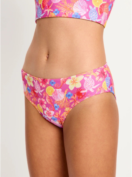 Modibodi Lányi menstruációs fürdőruha Modibodi Dream Teen Swimwear Bikini Brief Light Tropicana Crush alsó rész