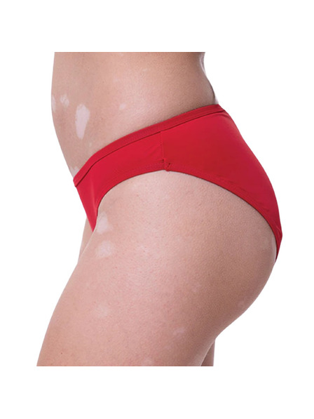 Femi.Eko Menstruációs úszoda Femi.Eko Maja Bikini UPF30 Moderate piros alsó rész