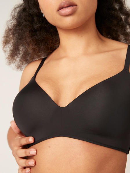 Modibodi Modibodi Sweat-Proof fekete melltartó
