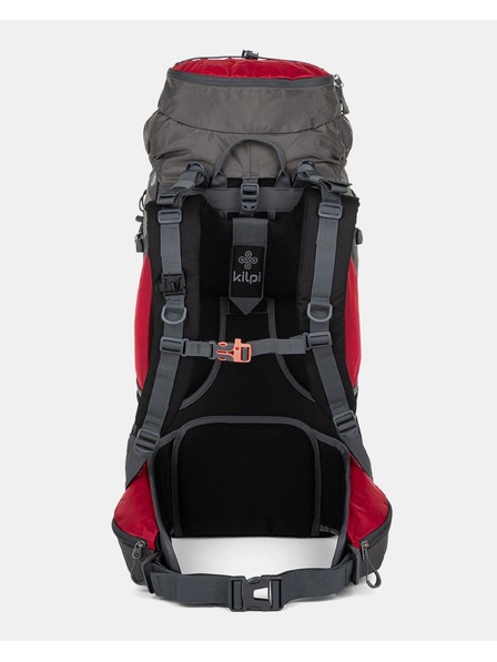 Kilpi Szürke és piros unisex sporthátizsák Kilpi ECRINS (45+5 l)