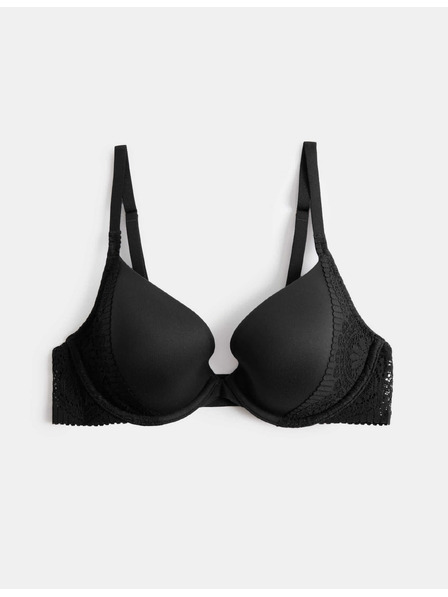 Marks & Spencer Sima Body Soft™ dekoltált melltartó csontokkal, méret A–E Marks & Spencer fekete