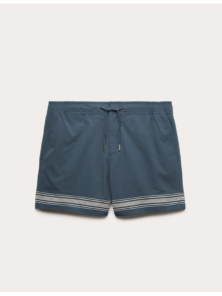 Marks & Spencer Úszóshorts szegélyhímzéssel Marks & Spencer kék
