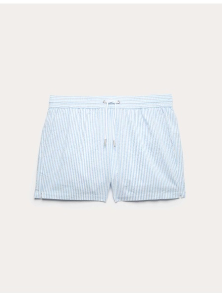 Marks & Spencer Úszóshorts froncított anyagból Marks & Spencer kék