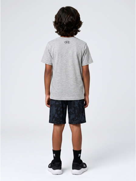 Under Armour Fiú szett Under Armour UA PRINTED SS SHORT SET-GRY