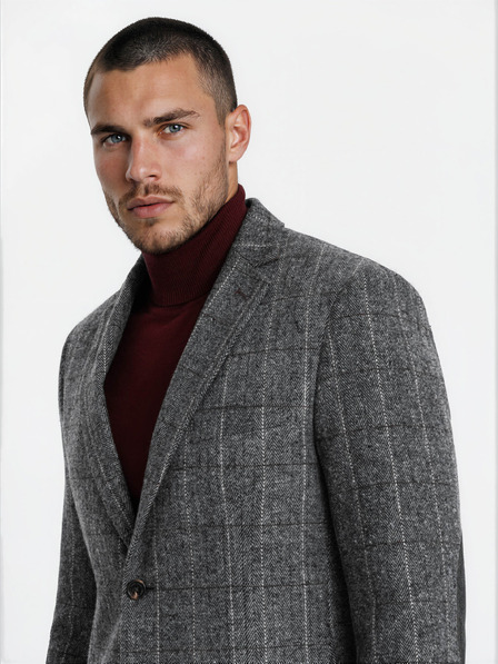 Ombre Clothing M166 Blazer – szürke Ombre Clothing