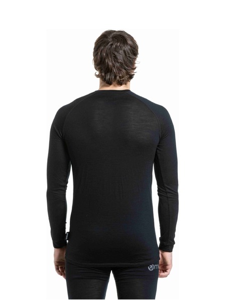 Meatfly Meatfly férfi merino póló Bernie Black