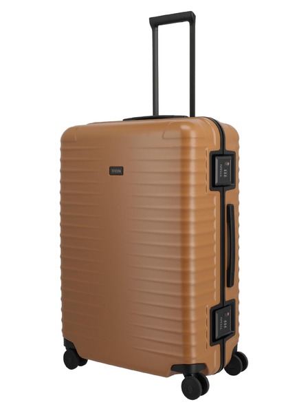 Titan Utazóbőrönd Titan Overseas L Canyon bronz