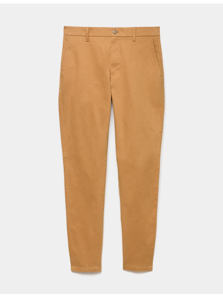 Marks & Spencer Stretch chino nadrág slim fit Marks & Spencer barna