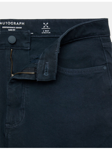Marks & Spencer Stretch skinny farmernadrág 360-as sztreccsel Marks & Spencer kék