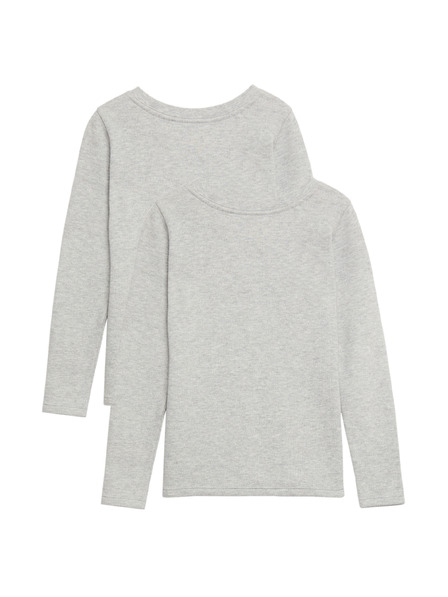 Marks & Spencer Heatgen™ technológiás termo felsők, 2 db csomagban (2–14 éves) Marks & Spencer szürke